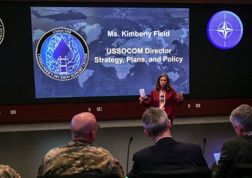 USSOCOM hosts NATO Secretary General during visit with troops