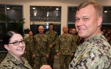 Chili, NY Native Frocked During Ceremony at Navy Command in Charleston, SC