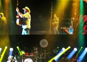 Artist Toby Keith plays at Fort McCoy