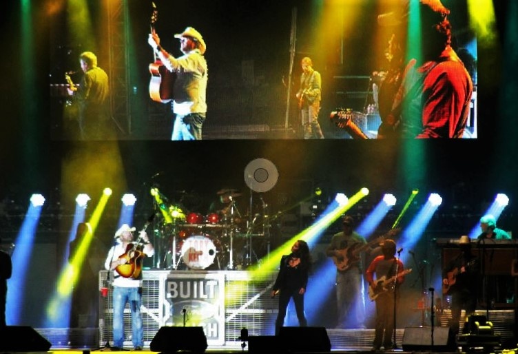 Artist Toby Keith plays at Fort McCoy