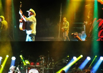 Artist Toby Keith plays at Fort McCoy