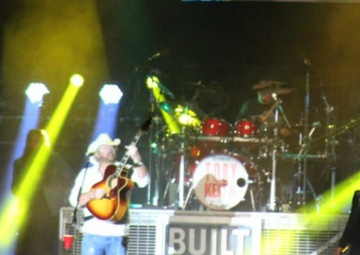 Artist Toby Keith plays at Fort McCoy