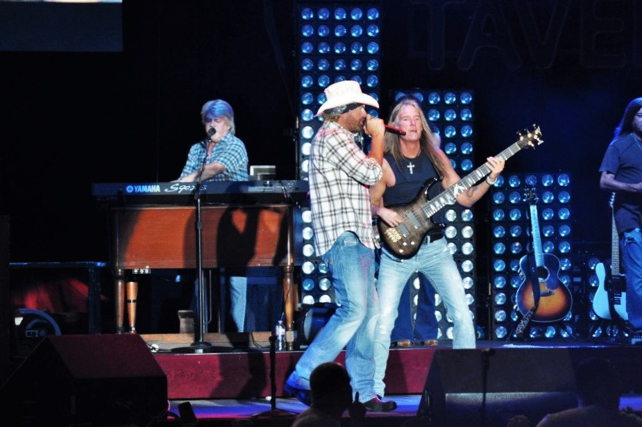 Artist Toby Keith plays at Fort McCoy