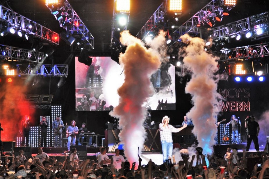 Artist Toby Keith plays at Fort McCoy