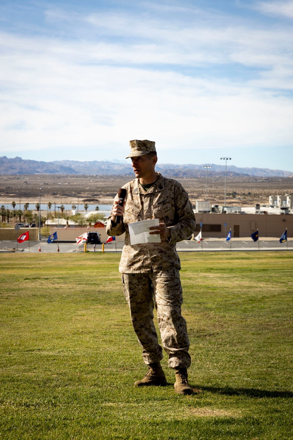 7th Marine Regiment conducts a relief and appointment ceremony