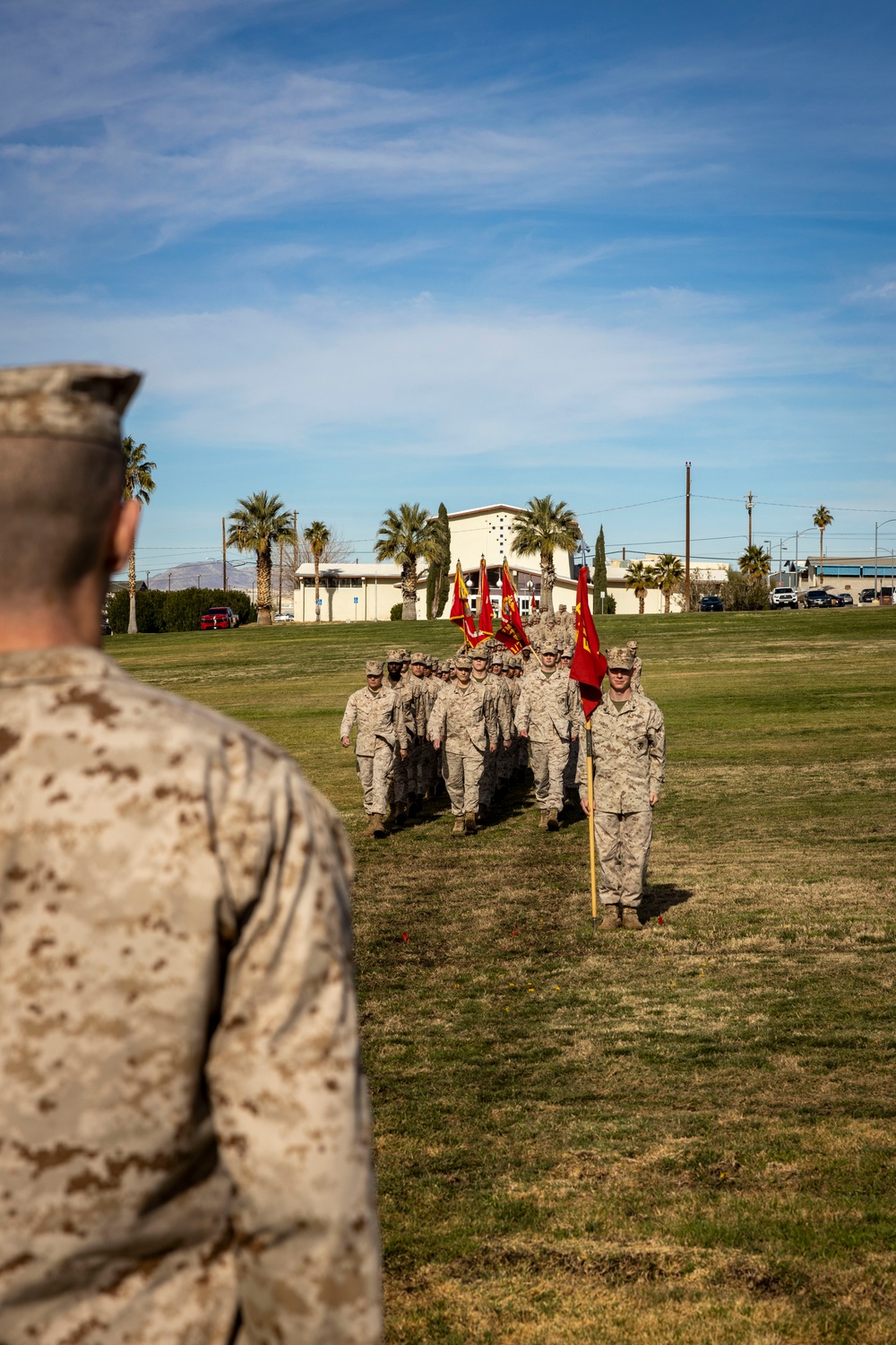 7th Marine Regiment conducts a relief and appointment ceremony