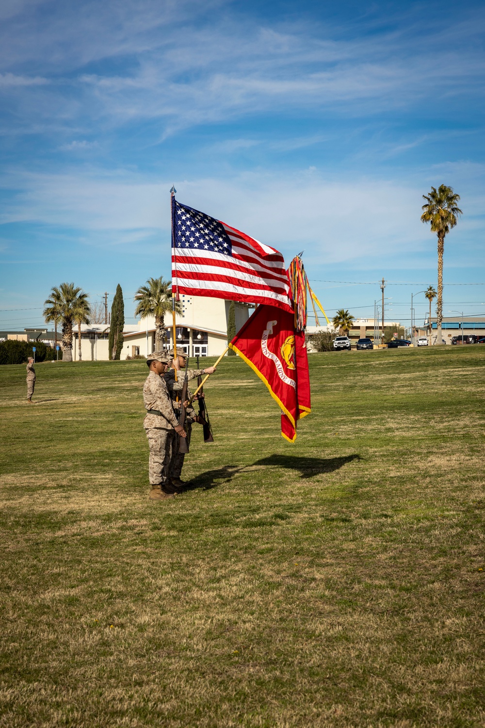 7th Marine Regiment conducts a relief and appointment ceremony