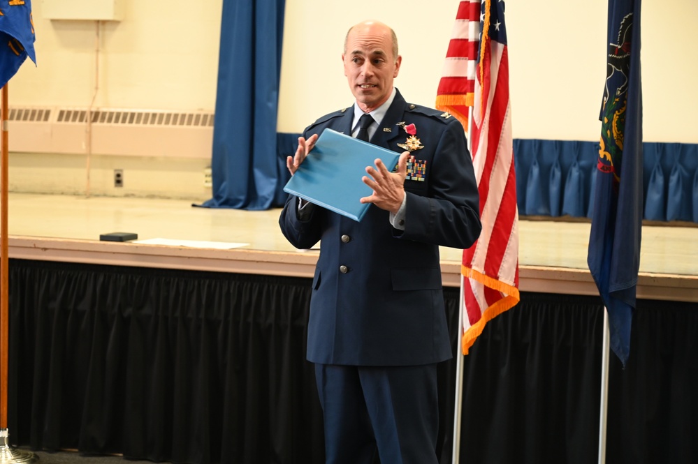 111th Medical Group observes promotion and change of command