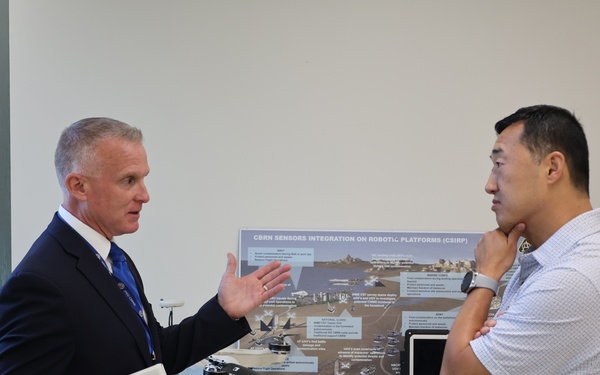 Mr. Young Bang Visits JPEO-CBRND