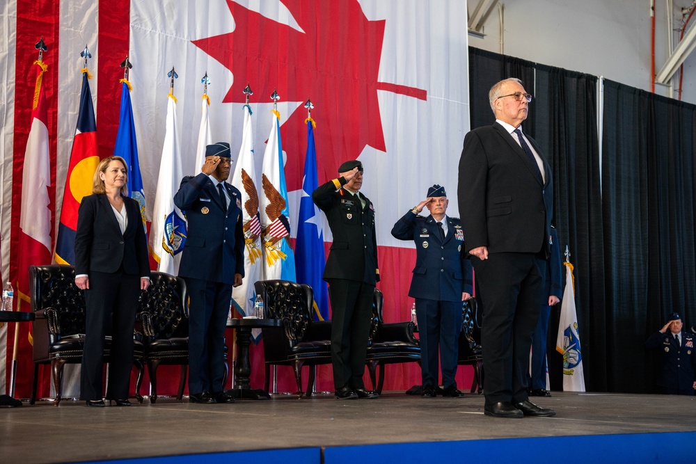 DSD Hicks Attends USNORTHCOM and NORAD CoC Ceremony