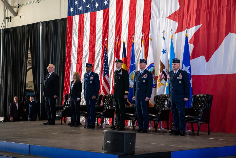 DSD Hicks Attends USNORTHCOM and NORAD CoC Ceremony