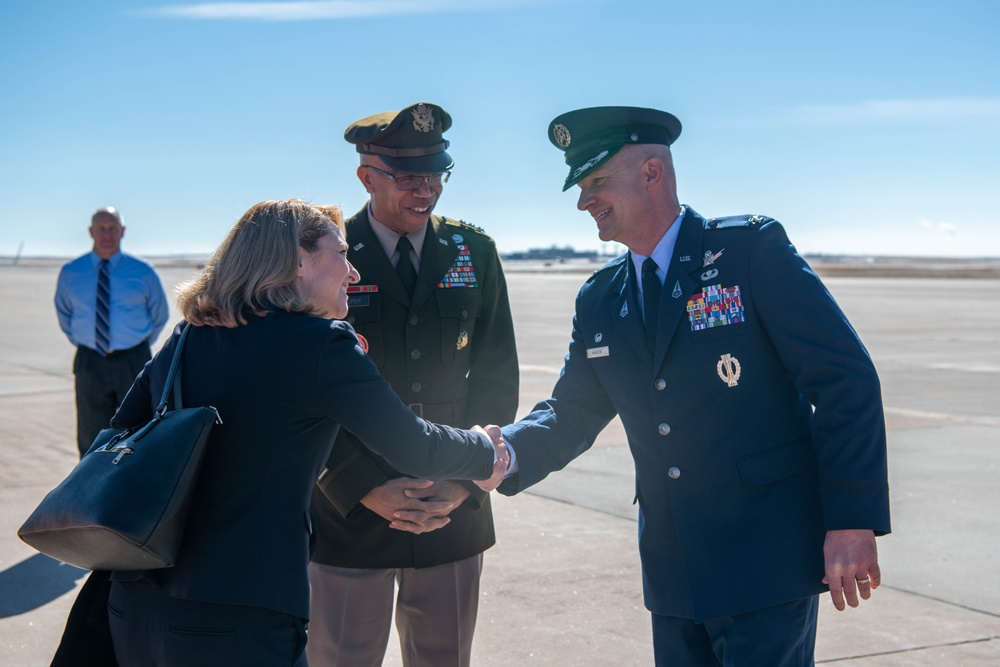 DSD Hicks Attends USNORTHCOM and NORAD CoC Ceremony