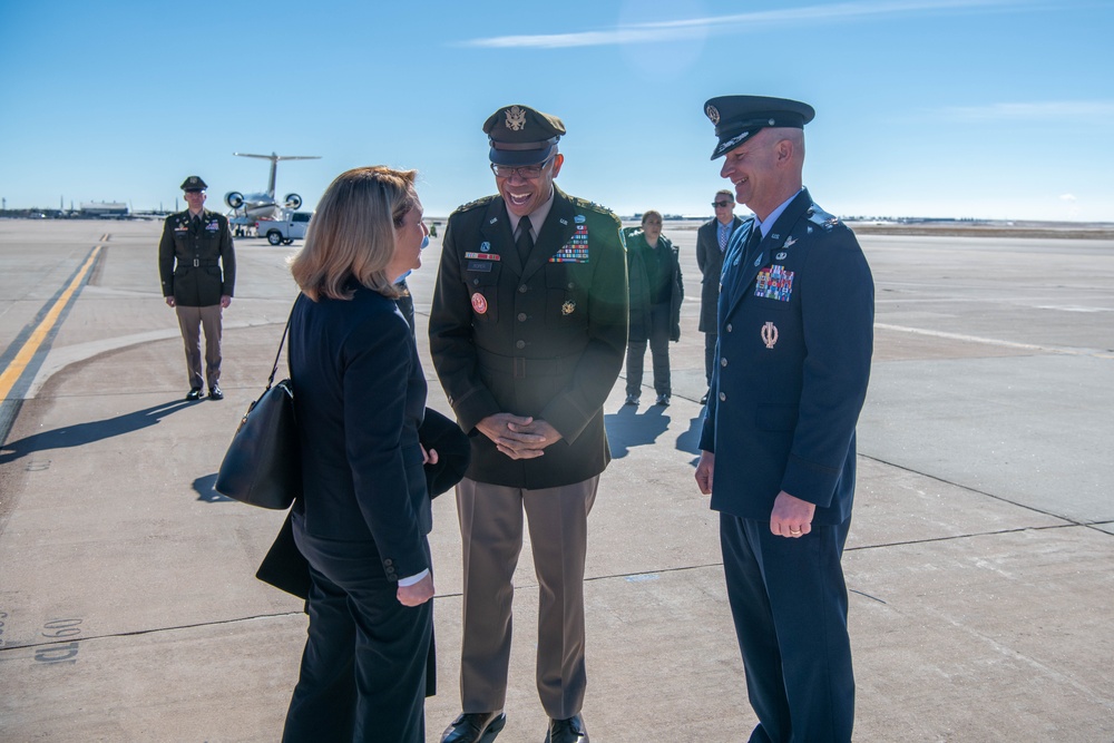 DSD Hicks Attends USNORTHCOM and NORAD CoC Ceremony