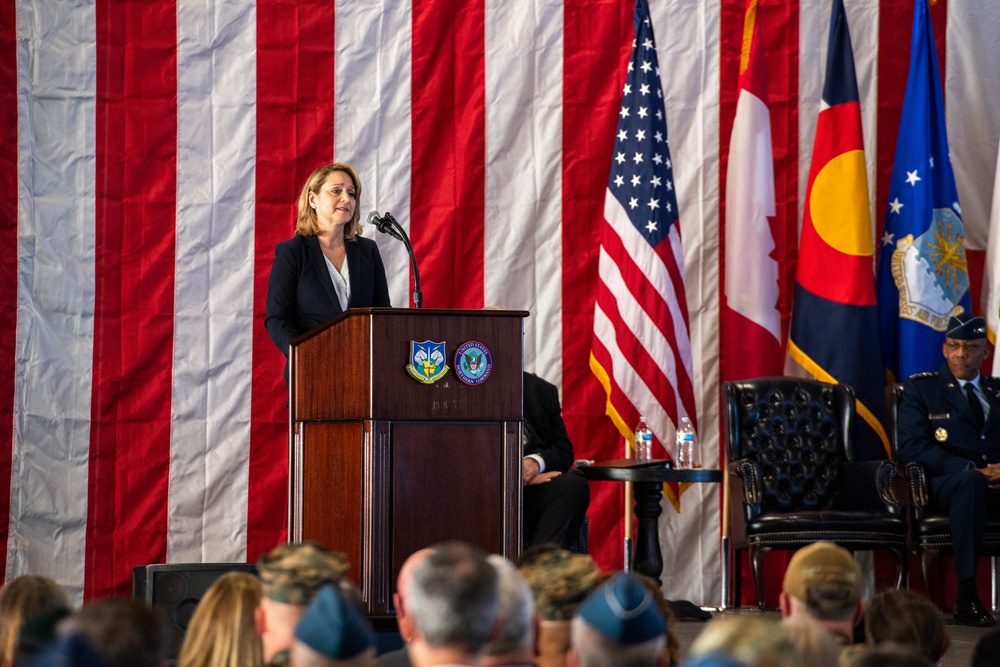 DSD Hicks Attends USNORTHCOM and NORAD CoC Ceremony