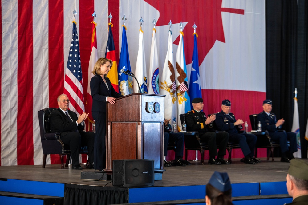 DSD Hicks Attends USNORTHCOM and NORAD CoC Ceremony