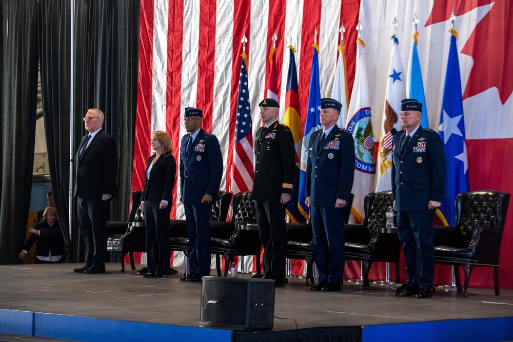 DSD Hicks Attends USNORTHCOM and NORAD CoC Ceremony