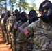 Army recruits enter the gas chamber