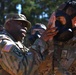 Army recruits enter the gas chamber