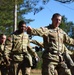 Army recruits enter the gas chamber