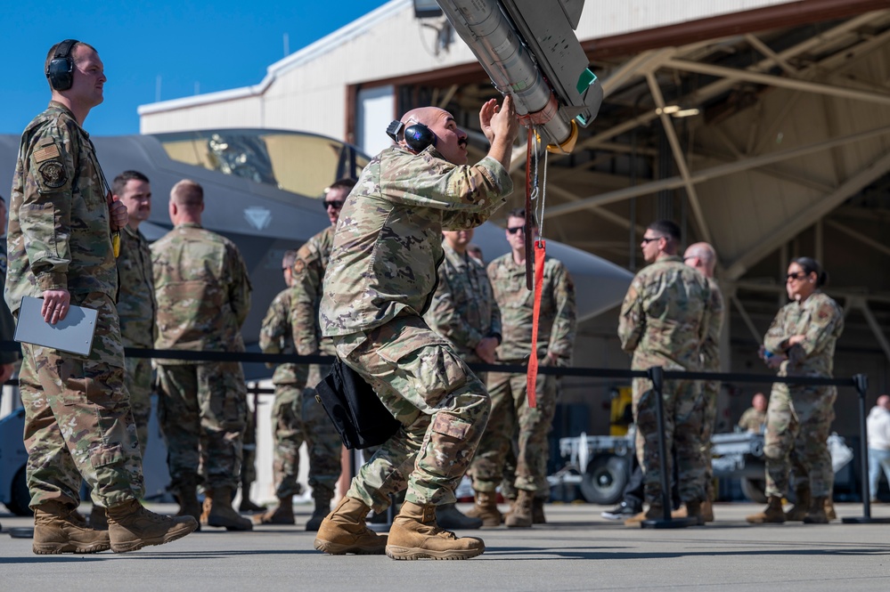 95th FGS holds first weapons load competition