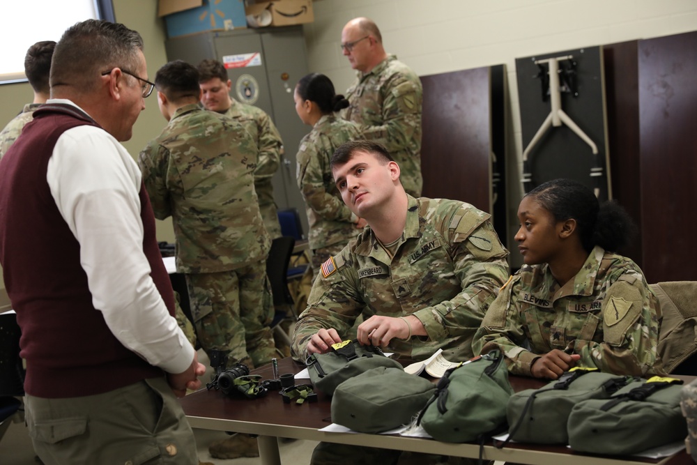 75th Troop Command Unit Host Maintenance Terrain Walk