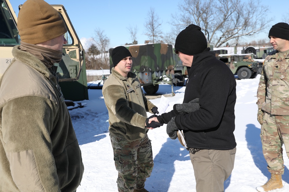 75th Troop Command Unit Host Maintenance Terrain Walk