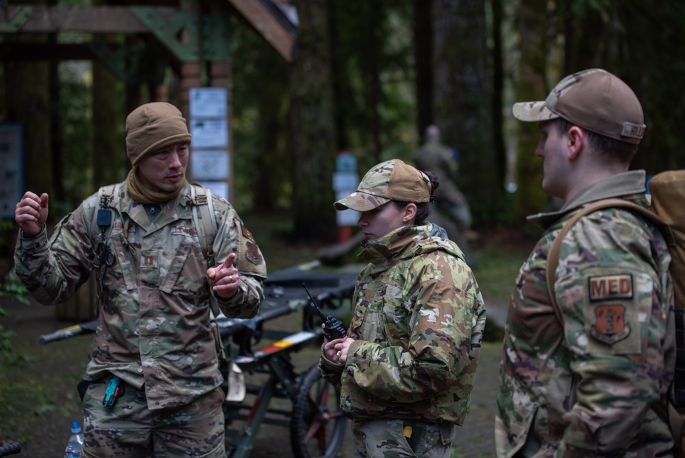 DVIDS - Images - 142nd Medical Group conducts survival training near Mt ...