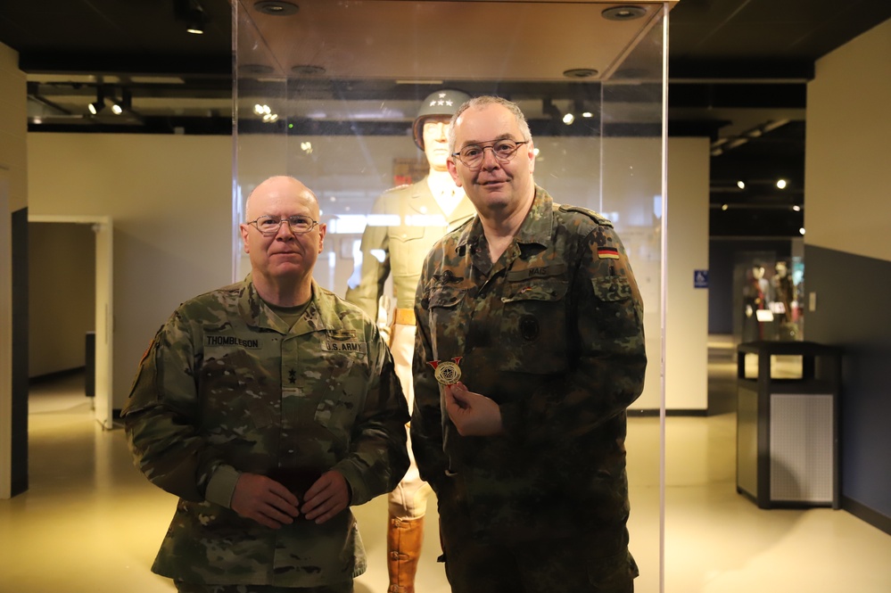 The Chief of Staff of the German Army Visits Victory Headquarters