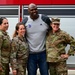 Golden State Warriors hold Hoops for Troops event at 129th Rescue Wing