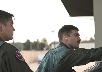 Laughlin's flight line