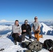 Guard members climb, while other employees share history and research on Washington's volcanoes