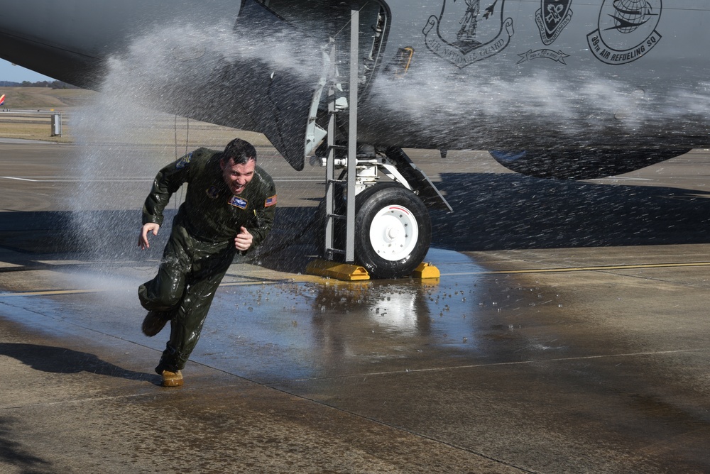 Lt. Col. Lacy Gunnoe Fini Flight