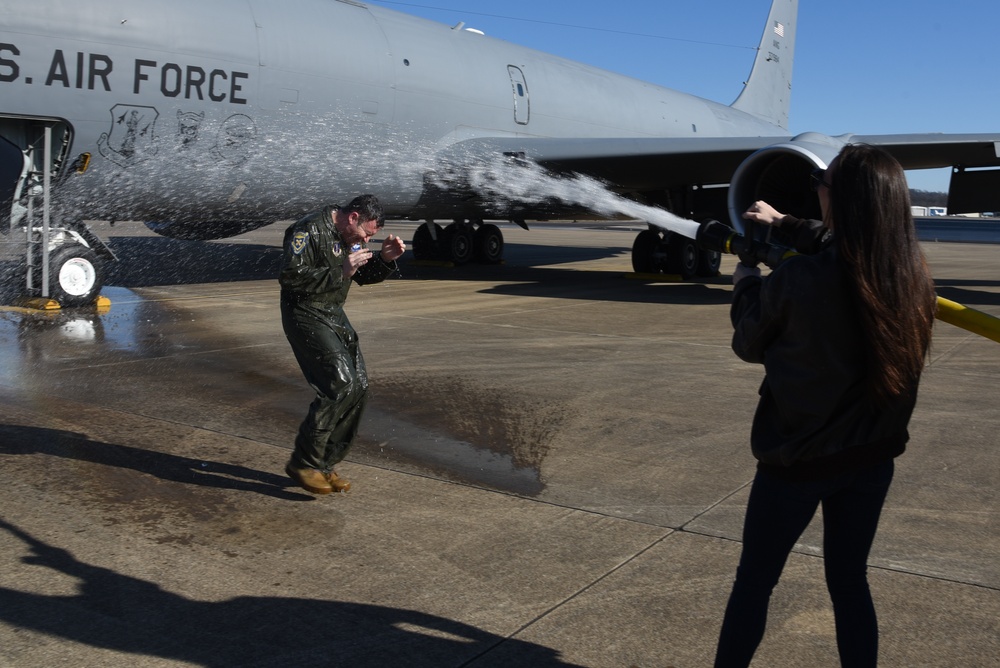 Lt. Col. Lacy Gunnoe Fini Flight