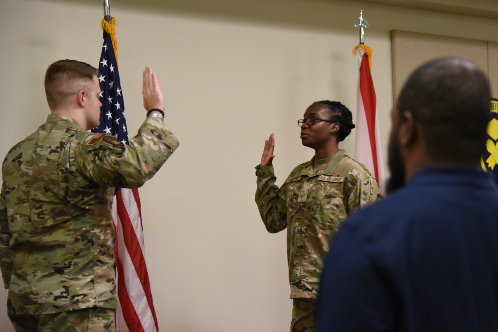 1st. Lt. Natalee Fisher Commissioning Ceremony