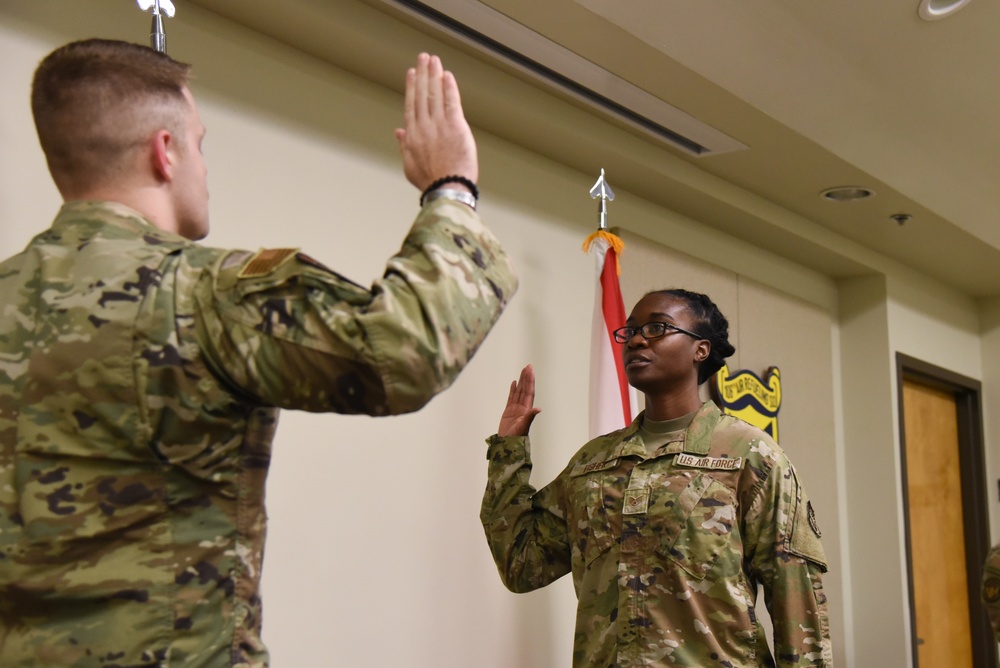 1st. Lt. Natalee Fisher Commissioning Ceremony