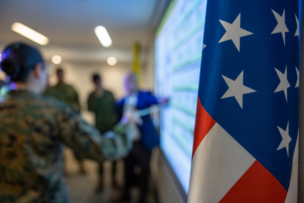 U.S. Marine Corps Forces, South, and Infantería de Marina de Colombia participates in staff planner working group