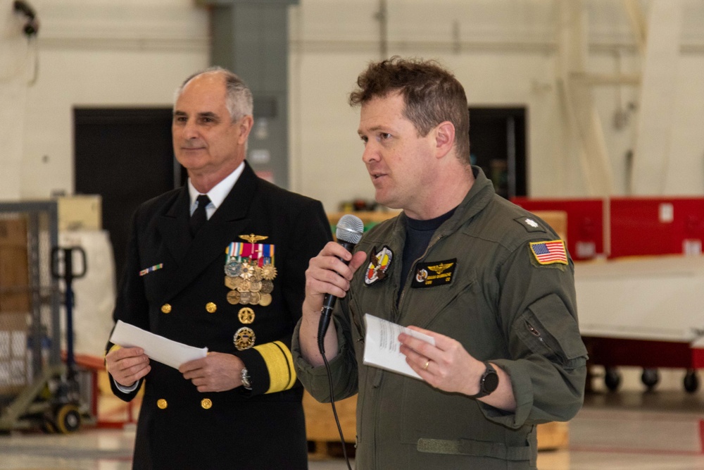 Commander, Naval Air Force Atlantic visits Patrol Squadron 1