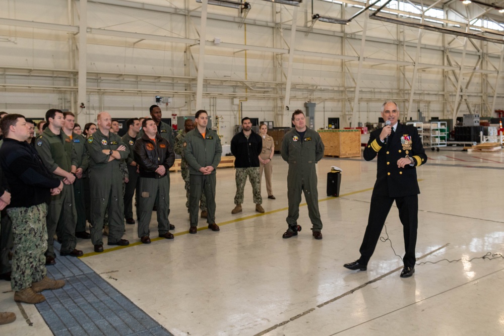 Commander, Naval Air Force Atlantic visits Patrol Squadron 1