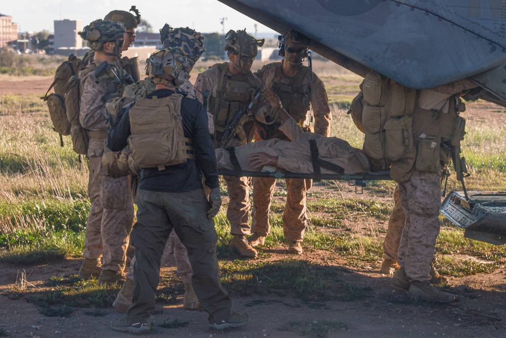 TRAP: Charlie Company, BLT 1/5 Trains in Personnel Recovery