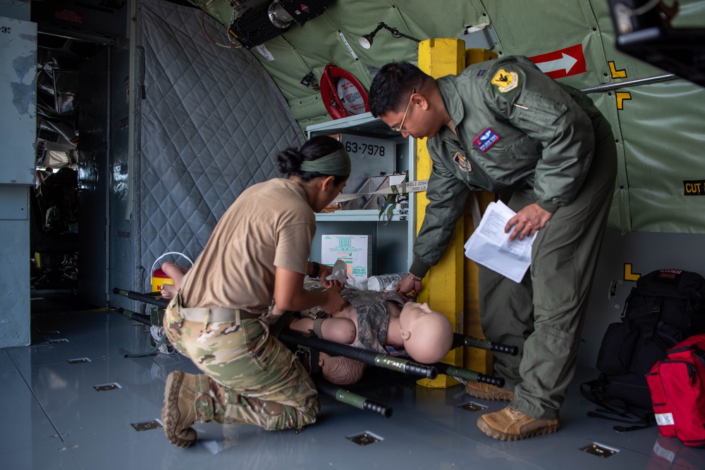 18th AES trains their care in the air