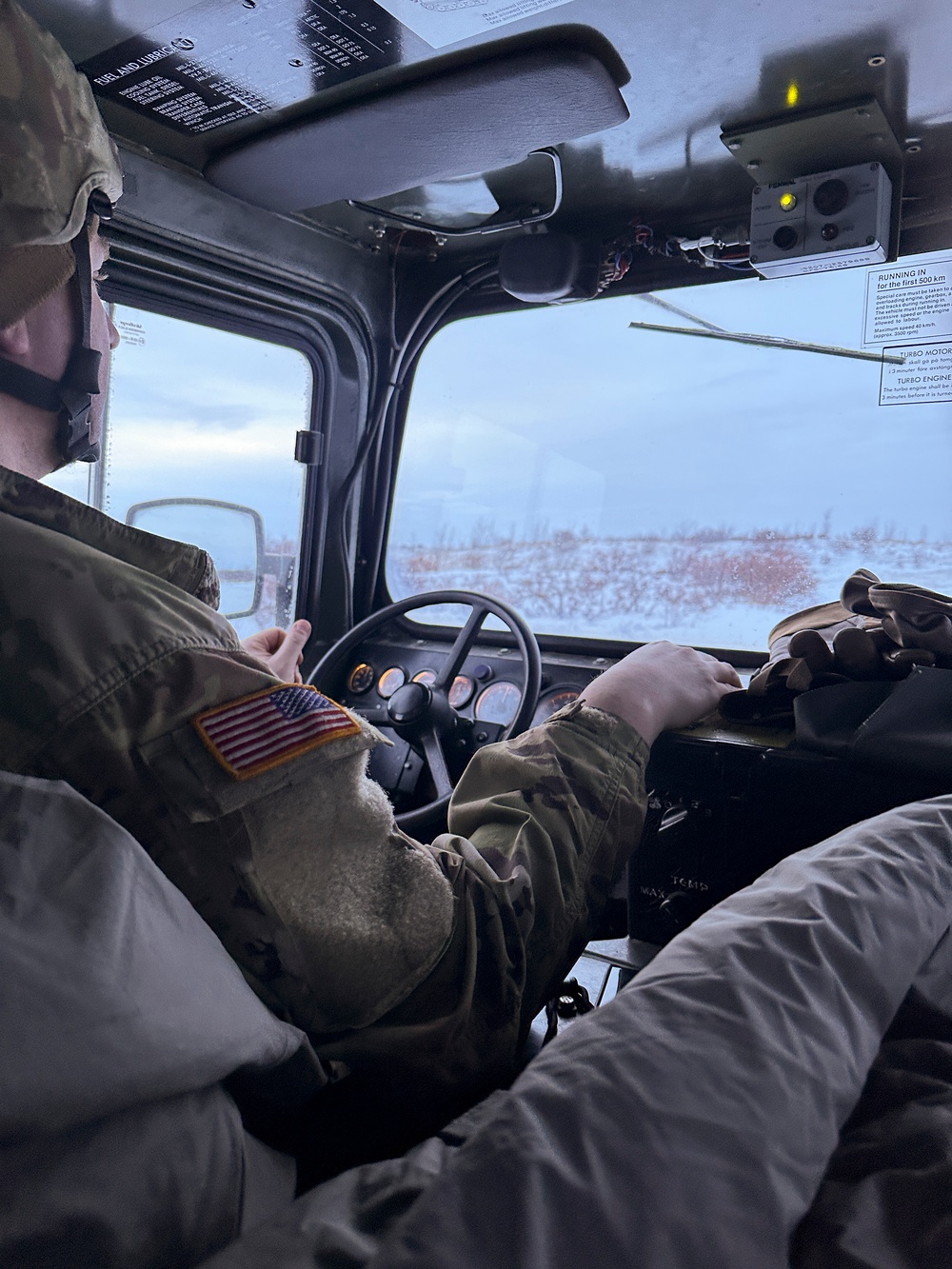 Bison Company’s cold weather training triumphs in Bethel