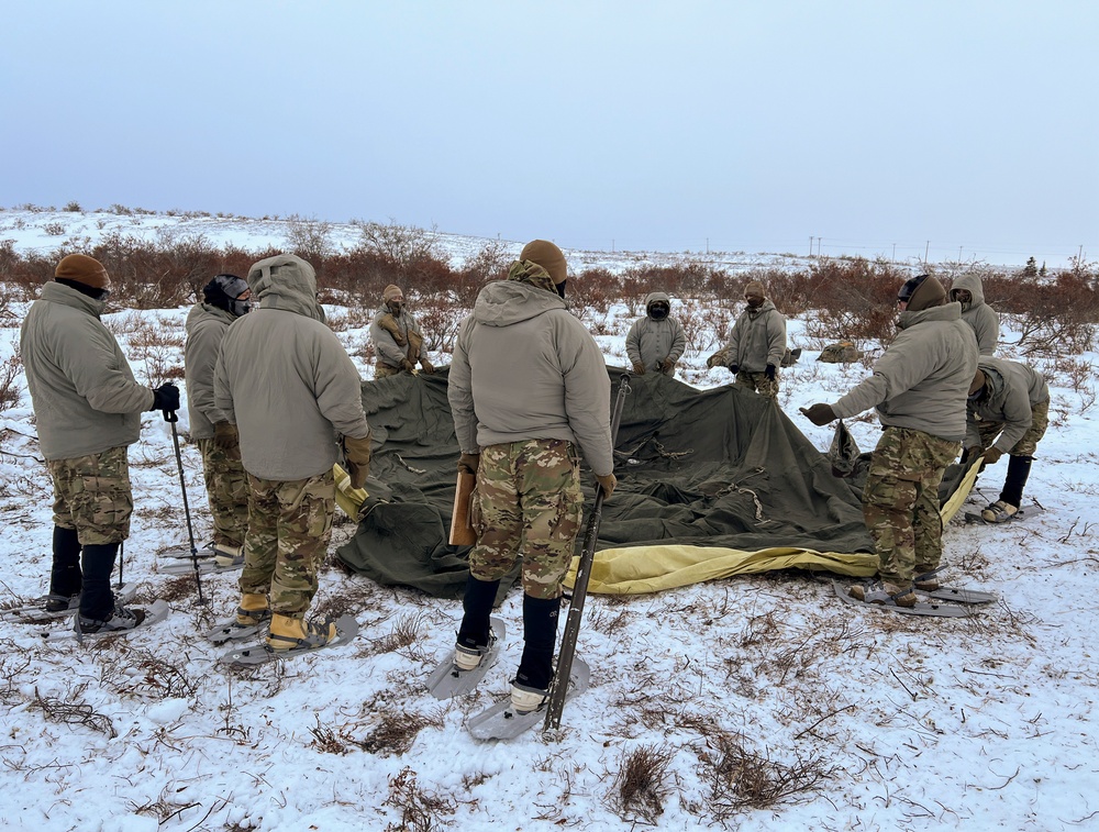 Bison Company’s cold weather training triumphs in Bethel