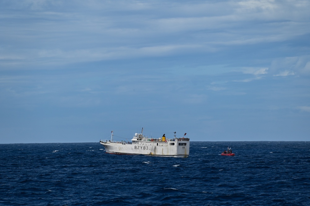 U.S. Coast Guard Cutter Harriet Lane, Samoan shipriders conduct boardings