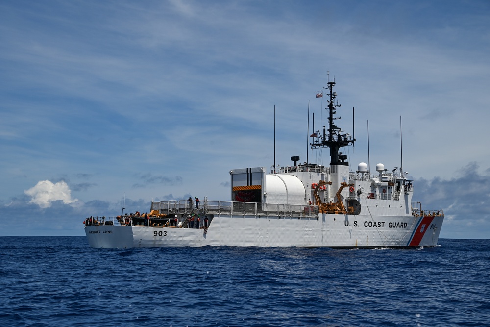 U.S. Coast Guard Cutter Harriet Lane, Samoan shipriders conduct boardings