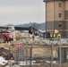 Steel framing underway on $28 million-plus transient training barracks project at Fort McCoy
