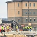 Steel framing underway on $28 million-plus transient training barracks project at Fort McCoy