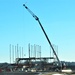 Steel framing underway on $28 million-plus transient training barracks project at Fort McCoy
