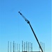 Steel framing underway on $28 million-plus transient training barracks project at Fort McCoy