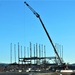 Steel framing underway on $28 million-plus transient training barracks project at Fort McCoy