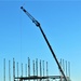 Steel framing underway on $28 million-plus transient training barracks project at Fort McCoy